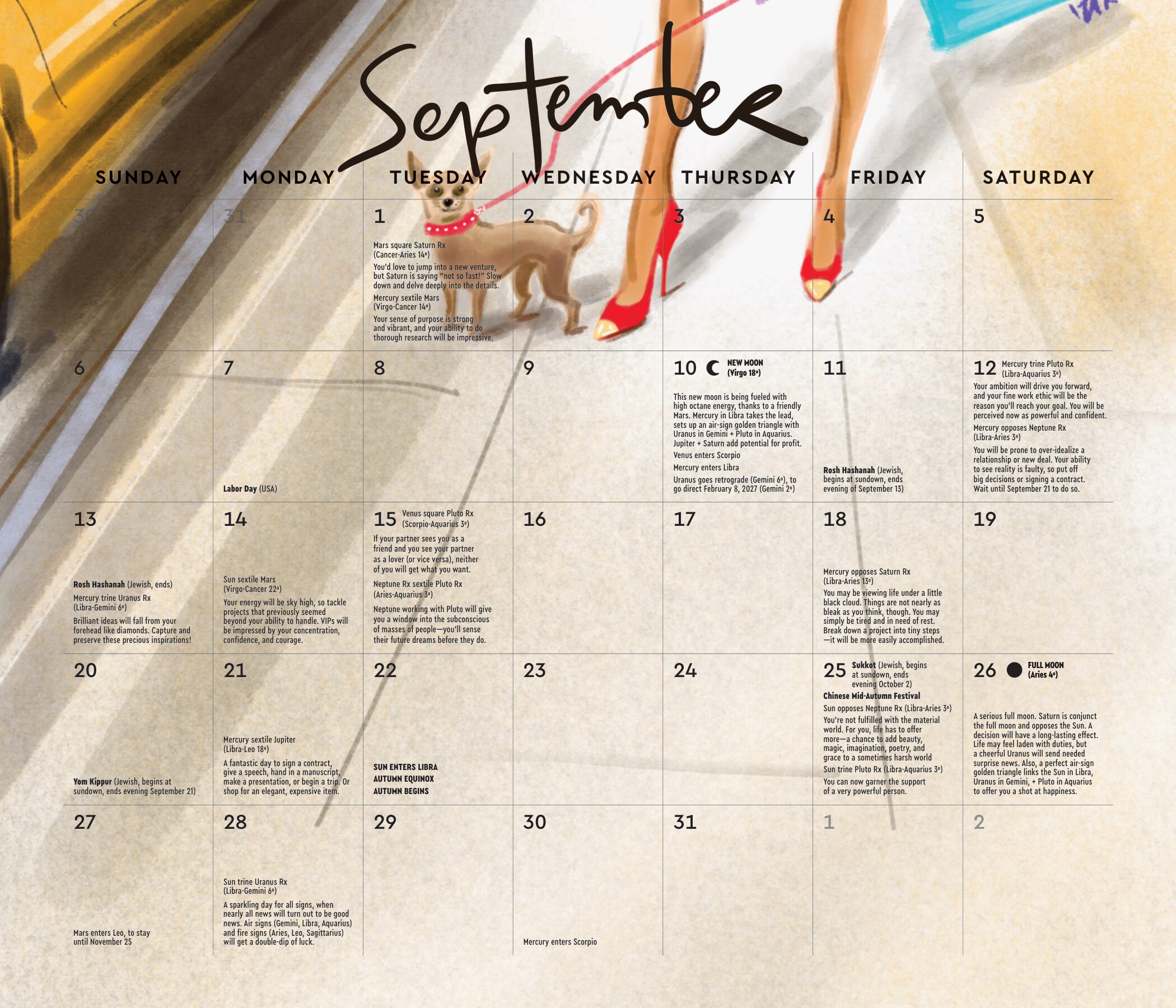 az 2026 calendar susan miller page 23